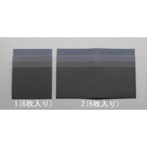 エスコ (ESCO)  EA366C-1 93x115mm 耐水ペーパーセット(6枚) EA366C-1｜orangetool
