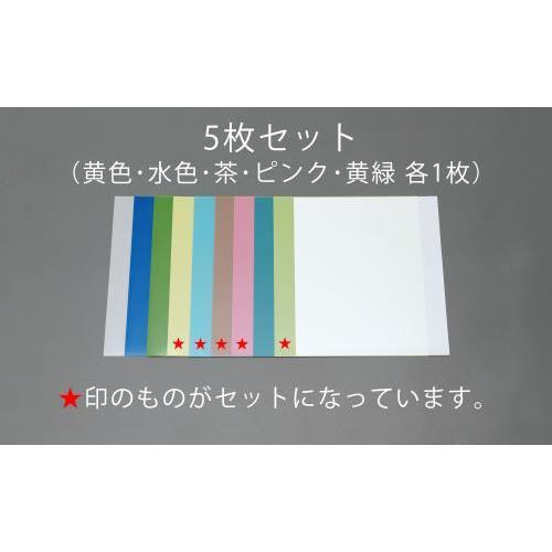 エスコ (ESCO)  EA366MR 5枚組 超精密仕上研磨シート EA366MR (3STセット...