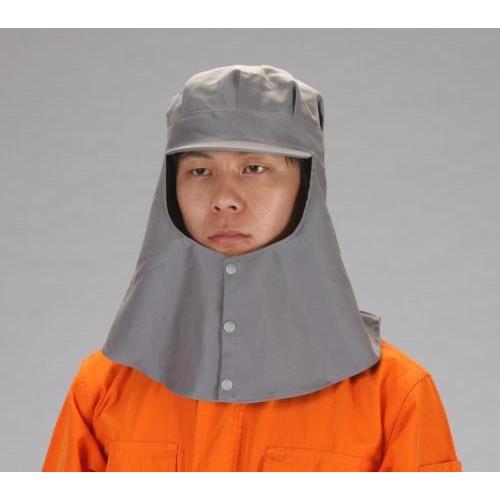 エスコ (ESCO)  EA370CB-5 [LL] 溶接用帽子(八角) EA370CB-5 (2枚...