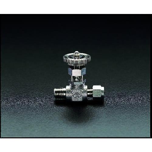 エスコ (ESCO) EA425CD-10 R 1/4"x10mm ミニチュアバルブ(ステンレス製)...