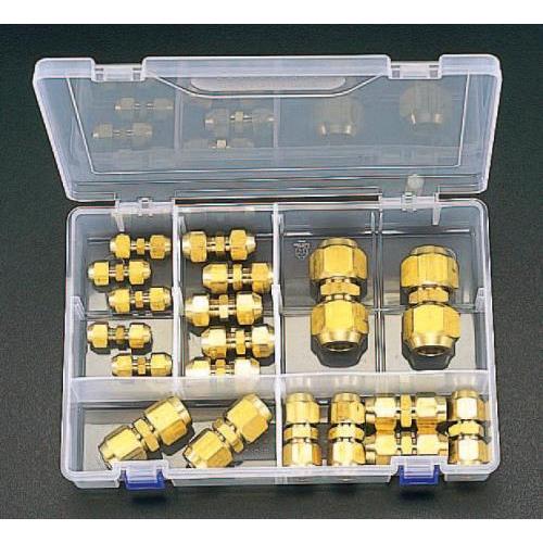 【SALE価格】エスコ (ESCO)  EA430AC フレアーユニオンセット EA430AC