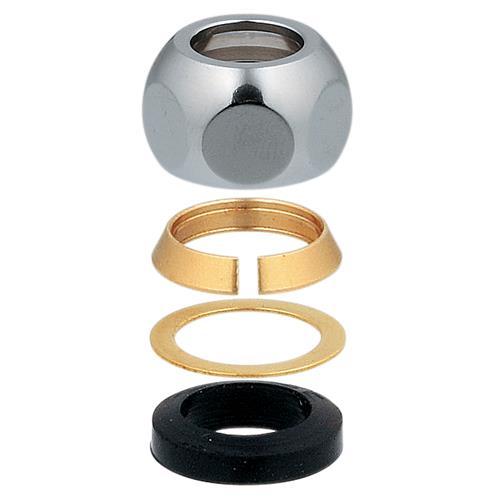 エスコ (ESCO)  EA432MS-501 G1/2&quot; 給水管固定ナット(止水栓用) EA432...