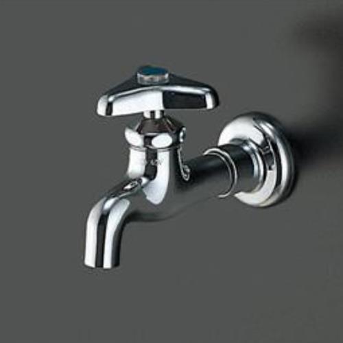 エスコ (ESCO)  EA468CY-72 PJ 1/2&quot; 胴長横水栓 EA468CY-72