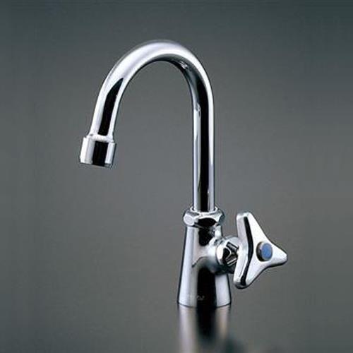 エスコ (ESCO)  EA468CY-76 PJ 1/2&quot; 立形自在水栓(ツル首式) EA468C...