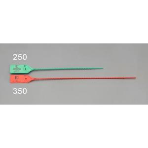 エスコ (ESCO)  EA475ME-250 250mm 封印シールバンド(緑/20本) EA475ME-250｜orangetool