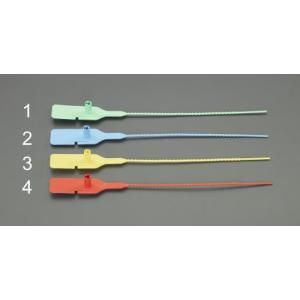 エスコ (ESCO)  EA475MK-3 封印セキュリティタイ(100本/黄) EA475MK-3｜orangetool