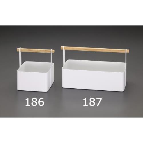 【SALE価格】エスコ (ESCO)  EA506AB-186 160x130x160mm 小物収納...