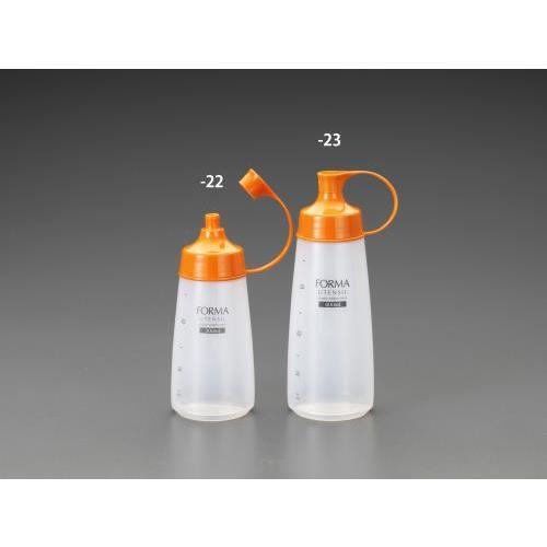 エスコ (ESCO)  EA508AD-23 87x68x189mm/400ml ポリ容器(目盛付)...