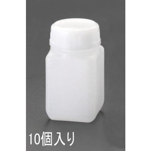 エスコ (ESCO)  EA508AF-0.5B 32x32x 90mm/0.05L 角型広口ポリ容...