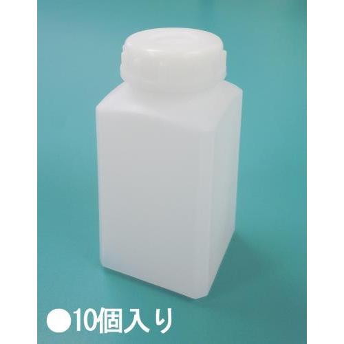 エスコ (ESCO)  EA508AF-2B 55x55x128mm/0.25L 角型広口ポリ容器(...