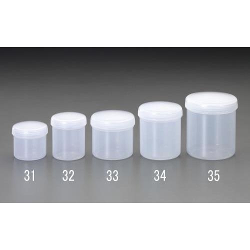 エスコ (ESCO)  EA508AM-34 φ83x 99mm/310ml 広口ポリ容器 EA50...