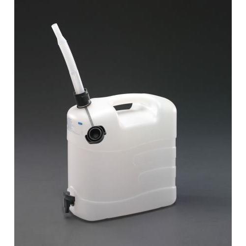 エスコ (ESCO)  EA508AS-210 10L ウォーターポリタンク(ノズル・コック付) E...