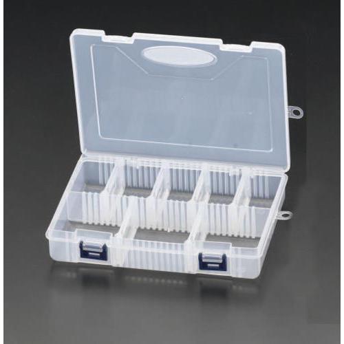 エスコ (ESCO)  EA508KD-27 201x149x39mm パーツケース(クリアー) E...