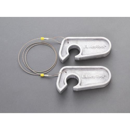 【SALE価格】エスコ (ESCO)  EA519CB-11 ビードホルダー(アルミ製・2個セット)...