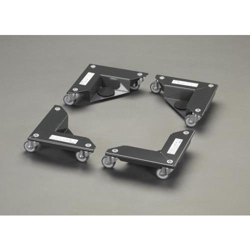 【SALE価格】エスコ (ESCO)  EA520A-2A 4x150kg コーナードーリー(大物移...
