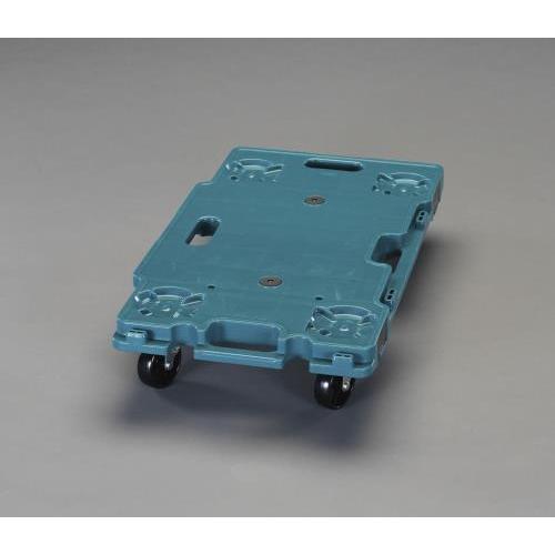 エスコ (ESCO)  EA520AB-8G 680x390mm/120Kg ドーリー(連結型/PP...