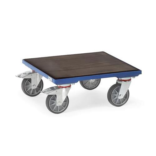 エスコ (ESCO)  EA520AD-17 600x600mm/ 400kg ドーリー(木製/ゴム...