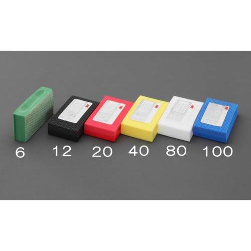 エスコ (ESCO)  EA522GE-40 90x55mm/ #400 ダイヤモンドハンドラップス...