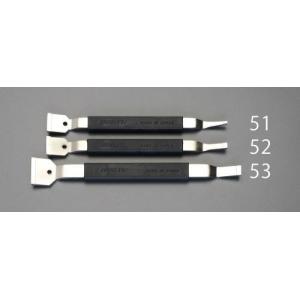 【SALE価格】エスコ (ESCO)  EA524LM-53 11mmx31mm ダブルスクレーパー(超硬付) EA524LM-53｜orangetool