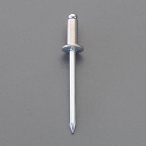 エスコ (ESCO)  EA527BS-64 4.8-6.4mm/ 4.8mm ブラインドリベット(40本) EA527BS-64｜orangetool