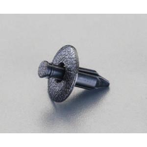 【SALE価格】エスコ (ESCO)  EA527CP-104 3.5mm  /φ6.0mm プッシュリベットクリップ(10個) EA527CP-104｜orangetool