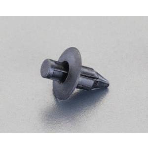エスコ (ESCO)  EA527CP-105 2.0-5.0mm/φ6.5mm プッシュリベットクリップ(10個) EA527CP-105｜orangetool