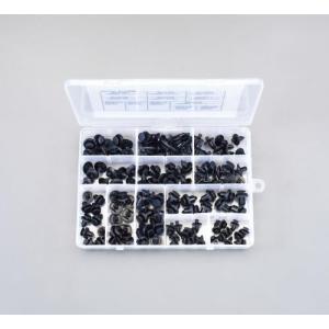 【SALE価格】エスコ (ESCO)  EA527CP-12 プッシュリベットクリップセット(12種) EA527CP-12｜orangetool