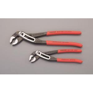 エスコ (ESCO)  EA531E-100 180mm/250mm 2本組 ウォーターポンププライヤー EA531E-100｜orangetool