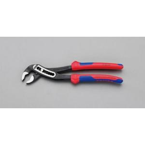 エスコ (ESCO)  EA531E-2 2" /250mm ウォーターポンププライヤー(グリップ付) EA531E-2｜orangetool
