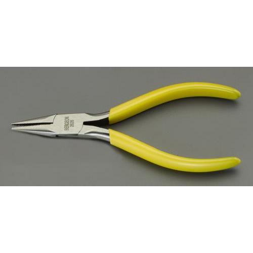 【SALE価格】エスコ (ESCO)  EA537HA-3 130mm 精密プライヤー(ハーフラウン...