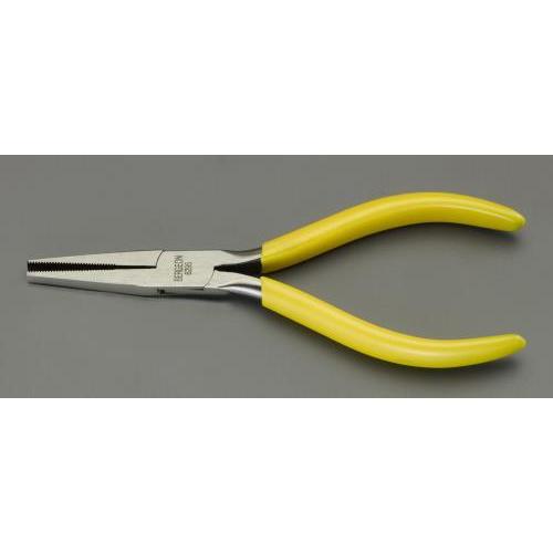 【SALE価格】エスコ (ESCO)  EA537HA-4 140mm 精密プライヤー(フラット/ギ...