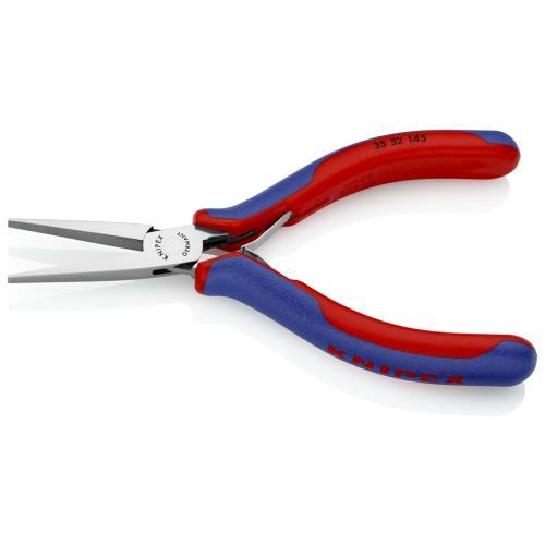 エスコ (ESCO)  EA537KR-11 145mm 精密用プライヤー(グリップ付/平) EA5...