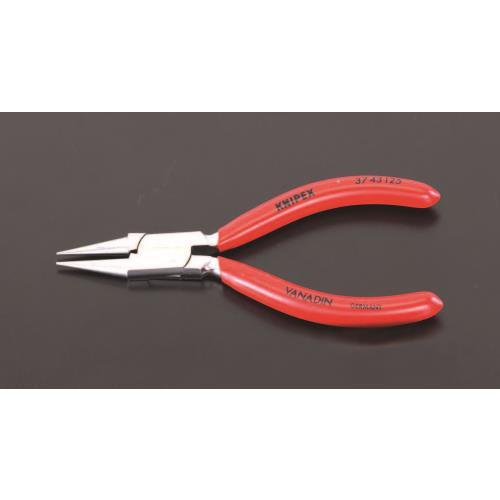 エスコ (ESCO)  EA537KR-28 125mm 精密プライヤー(メッキ) EA537KR-...