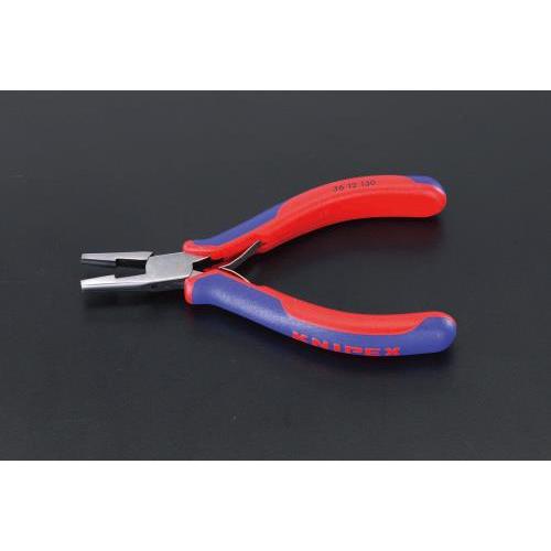エスコ (ESCO)  EA537KT-1 130mm エレクトロニクス用プライヤー(グリップ付) ...