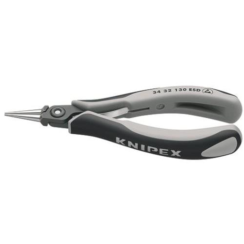 エスコ (ESCO)  EA537KV-3 135mm 精密用プライヤー(ESD/丸) EA537K...