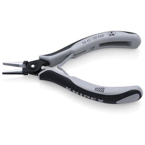 エスコ (ESCO)  EA537KV-4 135mm 精密用プライヤー(ESD/平) EA537K...