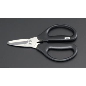【SALE価格】エスコ (ESCO)  EA540B-11 170mm はさみ・万能(ステンレス製) EA540B-11｜orangetool