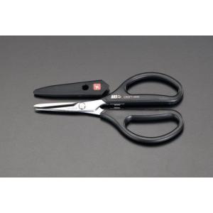 【SALE価格】エスコ (ESCO)  EA540CE 169mm はさみ・万能(キャップ付) EA540CE｜orangetool