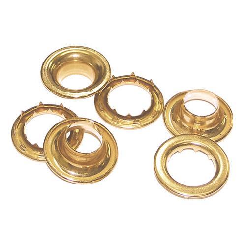 【SALE価格】エスコ (ESCO)  EA576LE-19 19mm 真鍮ハトメ・強力爪付(4組)...