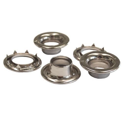 【SALE価格】エスコ (ESCO)  EA576LF-14 14mm 真鍮ハトメ・強力爪付(ニッケ...