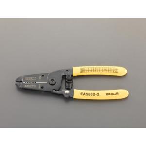エスコ (ESCO)  EA580D-2 0.4 - 1.3mm ワイヤーストリッパー EA580D-2｜orangetool