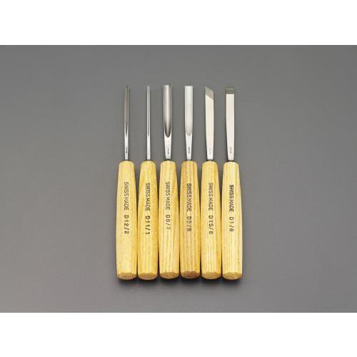 【SALE価格】エスコ (ESCO)  EA588GA-6 6本組 彫刻のみ EA588GA-6