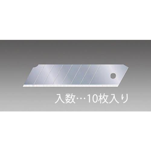 エスコ (ESCO)  EA589AT-51 100x22x0.65mm カッターナイフ替刃(10枚...