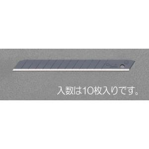 エスコ (ESCO)  EA589BK-1 80x 9x0.38mm カッターナイフ替刃(10枚) EA589BK-1｜orangetool