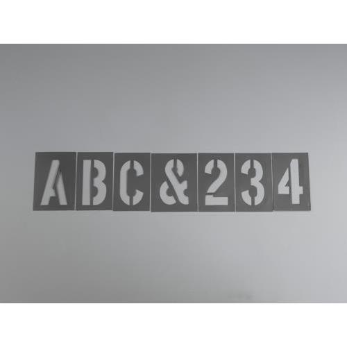 【SALE価格】エスコ (ESCO)  EA591BX-46 約 76mm/46枚組 ステンシルプレ...