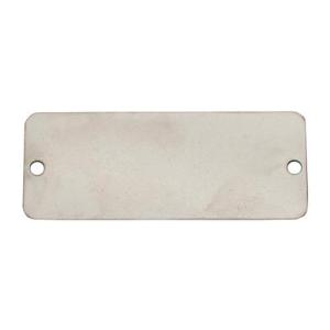 【SALE価格】エスコ (ESCO)  EA591HD-7 38x76mm タグブランク(アルミ 長四角/10枚) EA591HD-7｜orangetool