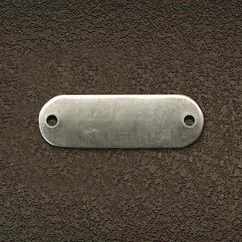 【SALE価格】エスコ (ESCO)  EA591HE-25 25x54mm タグブランク(ステンレ...