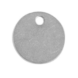 【SALE価格】エスコ (ESCO)  EA591HG-24 35mm    タグブランク(ステンレス 丸/10枚) EA591HG-24｜orangetool