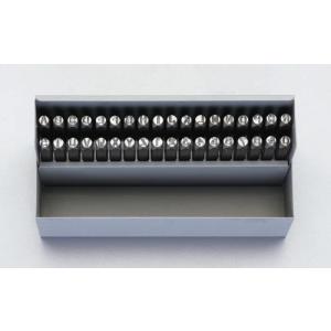 【SALE価格】エスコ (ESCO)  EA591HN-9 9.5mm 英字・数字 刻印セット EA591HN-9｜orangetool