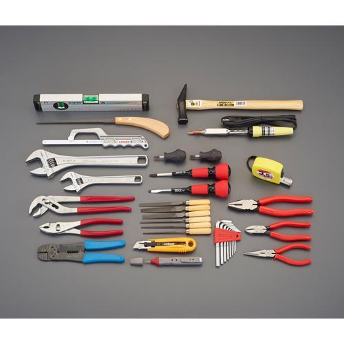 【SALE価格】エスコ (ESCO)  [34個組] 機械修理用工具セット EA5D